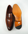 MAGNANNI - Hand Made & Patina Penny Loafers - 10