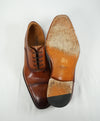 MAGNANNI - Hand Patina Cap Toe Oxfords - 9