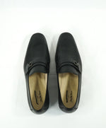 MAGNANNI - Smooth Black Bit Leather Loafers W Rubber Sole - 9.5