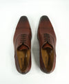 MAGNANNI - Textured Sleek Silhouette Oxfords W Brogue Detail - 10.5