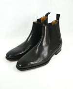 MAGNANNI - Gray Hand Patina Sleek Boots With Leather Soles - 12