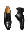 MAGNANNI - Cap Toe Brogue Oxfords With Leather Soles Gold Detail - 11