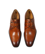 MAGNANNI FOR SFA - Single Monk Strap Loafers - 8.5