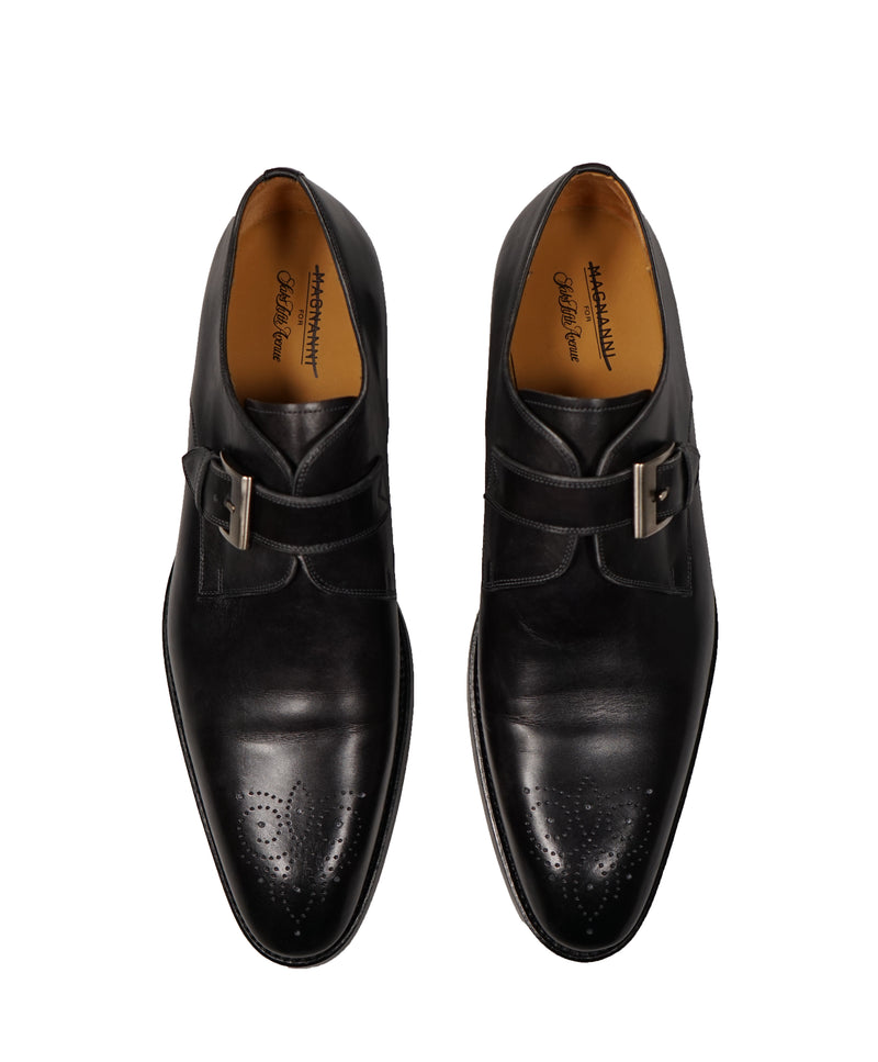 MAGNANNI - Single Monk Strap Loafers Brogue Tip -13