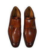 MAGNANNI FOR SFA -Double  Monk  Strap Loafers- 10