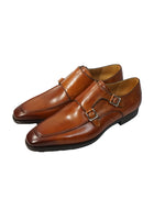 MAGNANNI FOR SFA - Double Monk Strap Loafers - 10