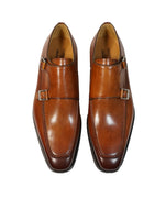 MAGNANNI FOR SFA - Double Monk Strap Loafers - 11
