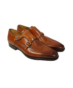 MAGNANNI FOR SFA - Double Monk Strap Loafers - 8.5