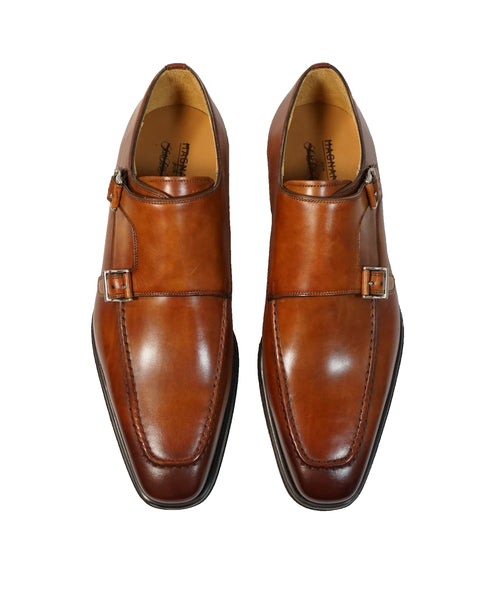 MAGNANNI FOR SFA - Double Monk Strap Loafers - 8