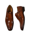 MAGNANNI FOR SFA -Double Monk Strap Loafers - 9