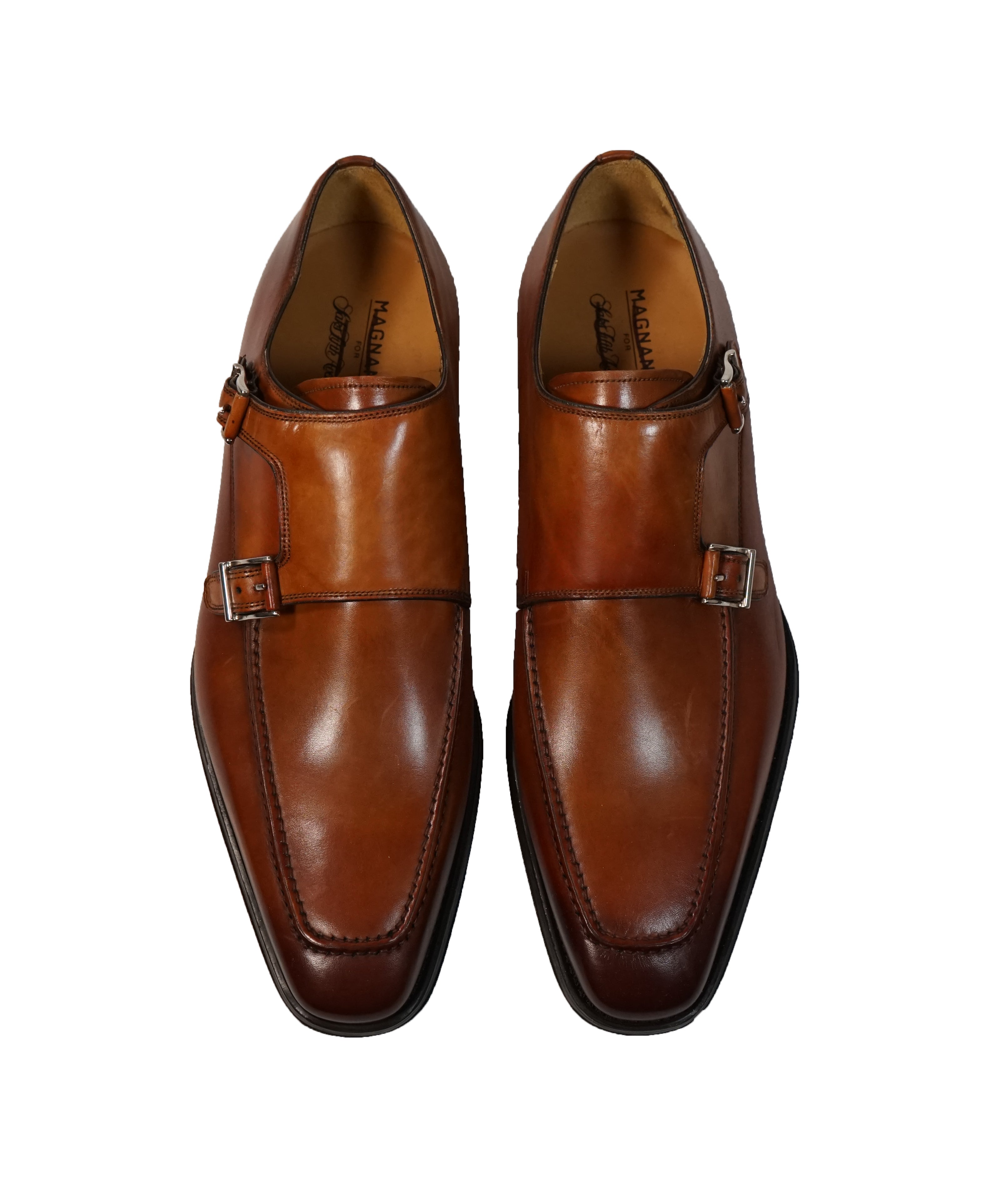 MAGNANNI FOR SFA -Double Monk Strap Loafers- 9