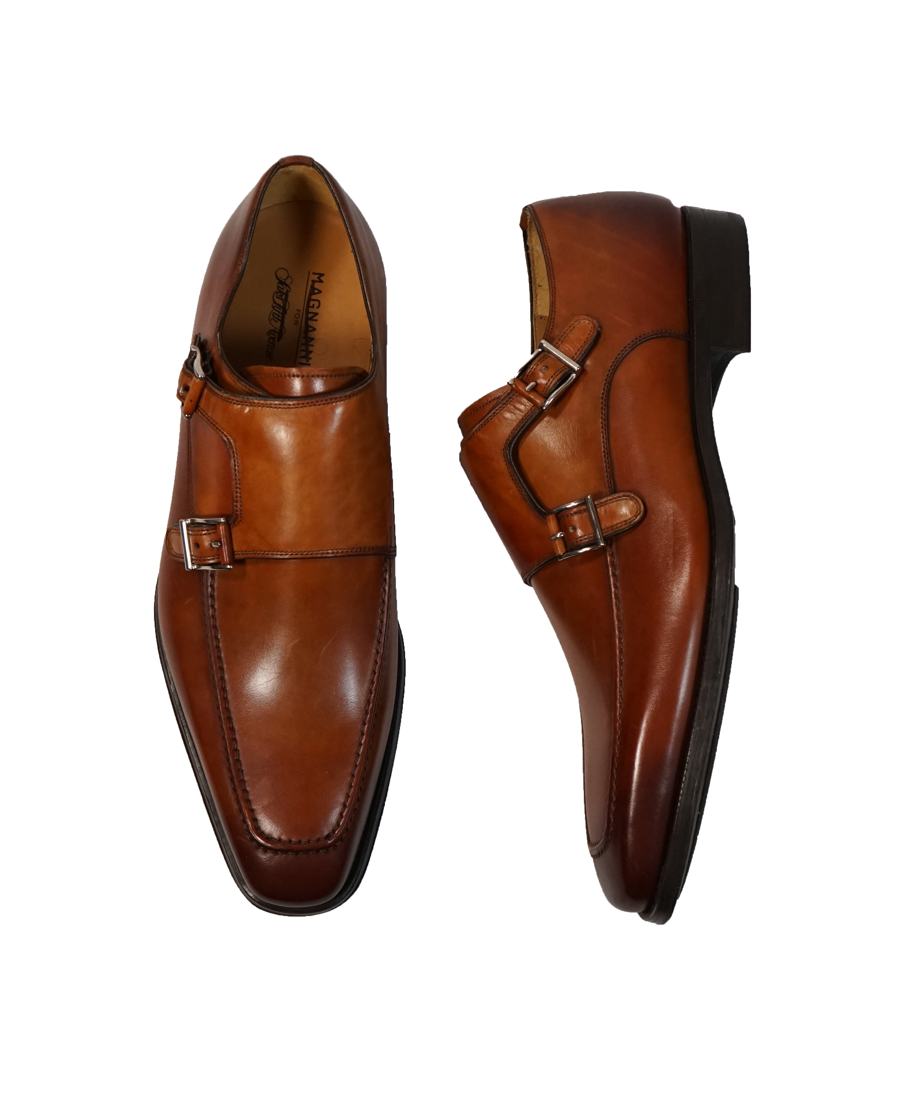 MAGNANNI FOR SFA -Double Monk Strap Loafers- 9