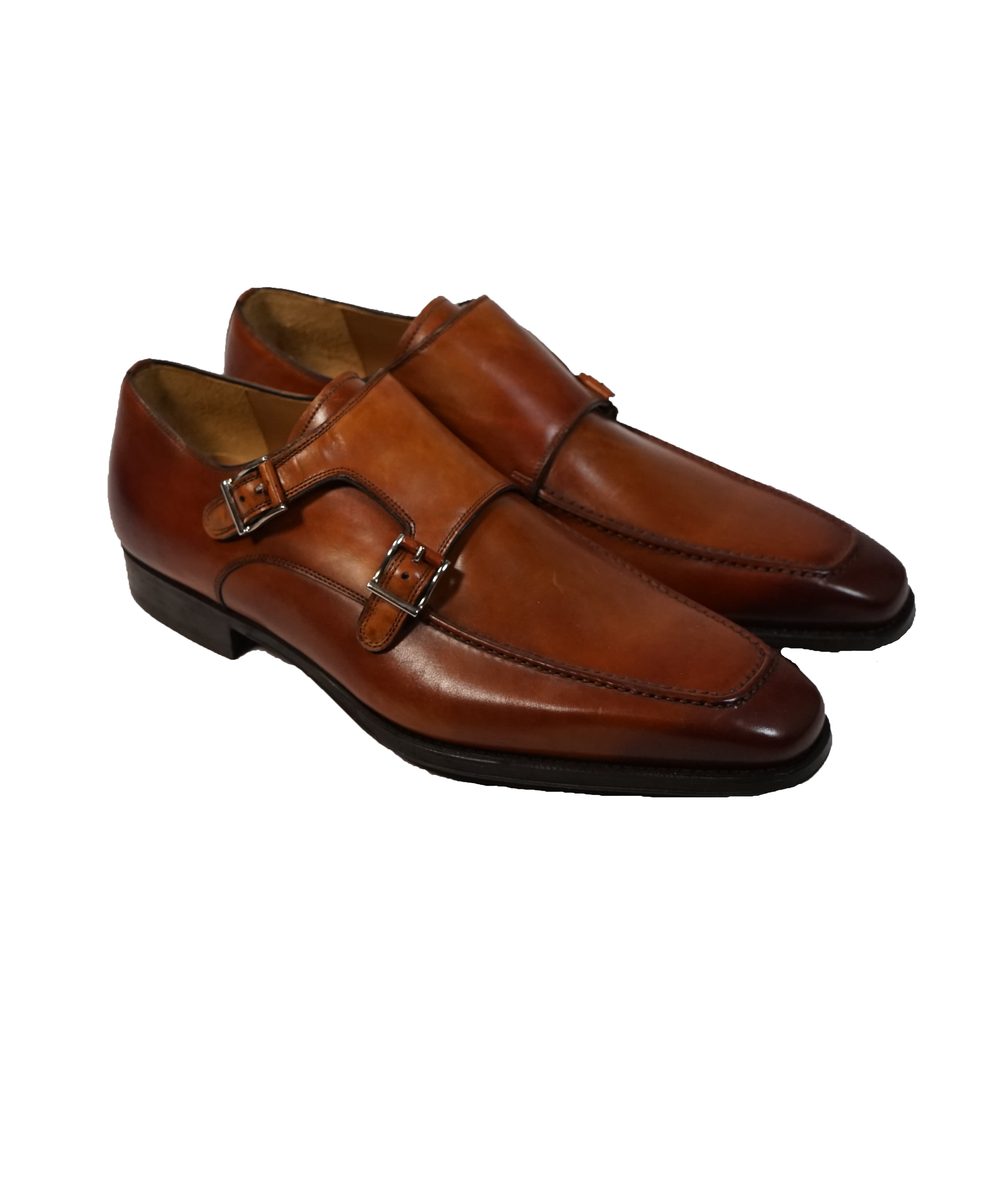 MAGNANNI FOR SFA -Double Monk Strap Loafers- 9