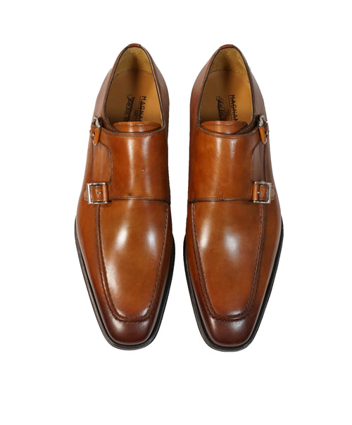 MAGNANNI FOR SFA - Double Monk Strap Loafers - 9