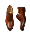 MAGNANNI For SAKS FIFTH AVENUE- Brown Wholecut Brogue Oxfords - 9