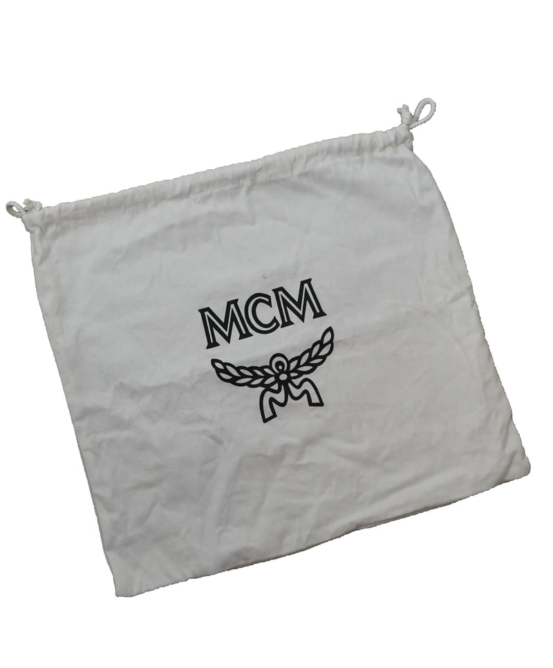MCM Brand New Logo Monogram Bag Dust Storage Bag Draw String Luxe Hanger