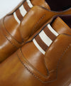 MEZLAN - "Volta" Hand Patina Burnished Leather Loafers - 10.5