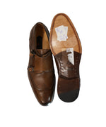 MEZLAN CUSTOM- Double Monk Strap Loafers - 9