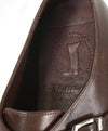 NETTLETON - Brown Hand Made In England Single Monk Loafers - 10