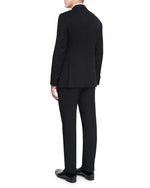 ARMANI COLLEZIONI - “G LINE” 1-Button Notch Lapel Tuxedo Suit - 40S