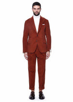 $2,395 ELEVENTY - By ERMENEGILDO ZEGNA "CASHMERE CORDUROY" Suit - 38US