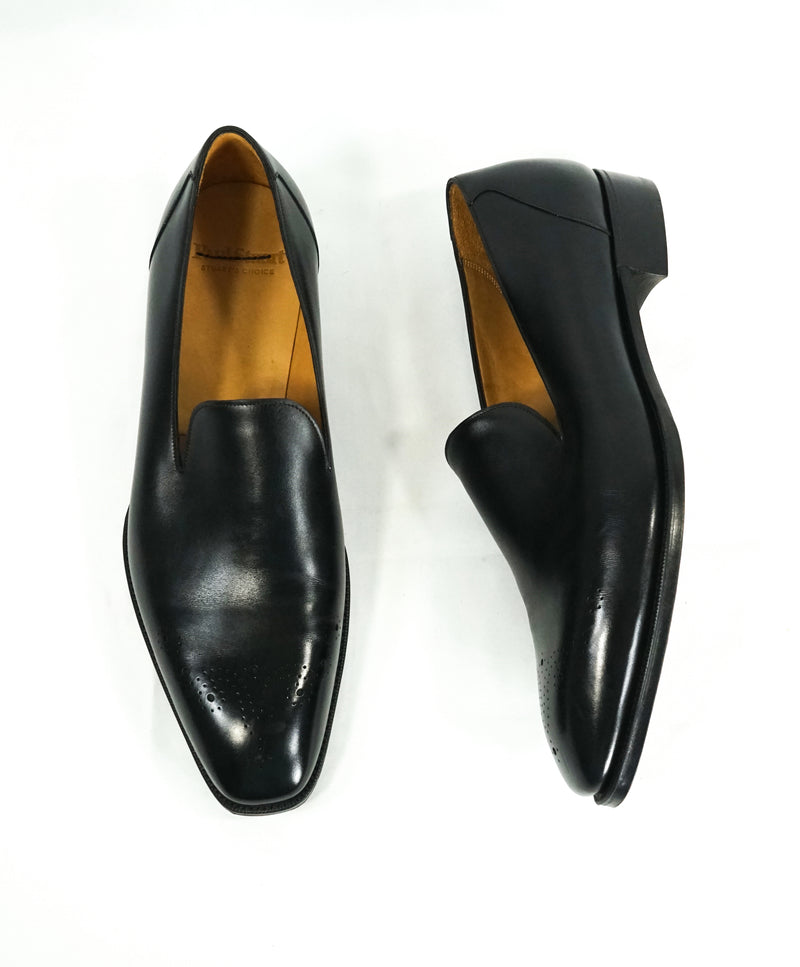 PAUL STUART by GAZIANO GIRLING - Wholecut Leather Loafers Made In UK - 10.5