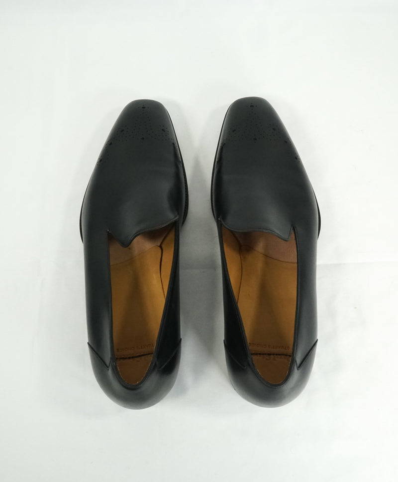 PAUL STUART by GAZIANO GIRLING - Wholecut Leather Loafers Made In UK - 10.5