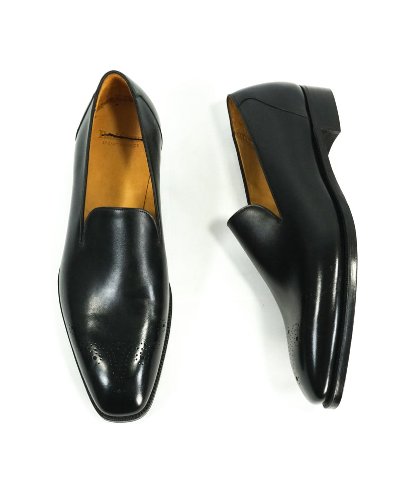PAUL STUART by GAZIANO GIRLING - Wholecut Leather Loafers Made In UK- 10