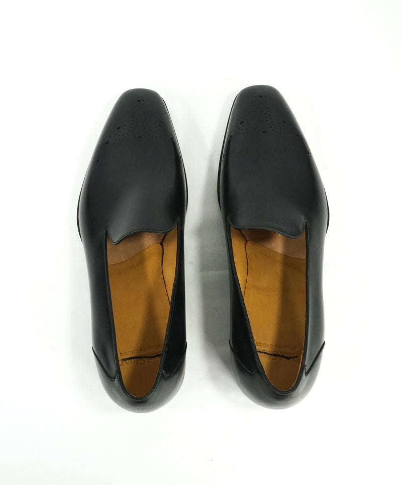 PAUL STUART by GAZIANO GIRLING - Wholecut Leather Loafers Made In UK- 10