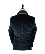 PAUL SMITH - Velvet Smoking Dinner Jacket With Contrast Details - 40R
