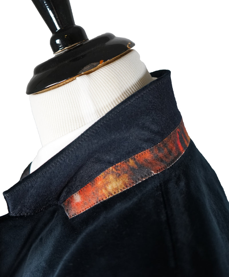 PAUL SMITH - Velvet Smoking Dinner Jacket With Contrast Details - 40R