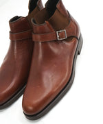 PHINEAS COLE - Buckle Leather Chelsea Riding Boot Made In Italy- 9 US