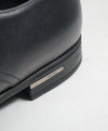 PRADA - Saffiano Leather Plain Vamp Spazzolato Oxfords With Logo Inset Heel - 12