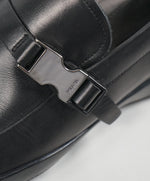 PRADA - Linea Rossa Engraved Logo Buckle Loafers  - 12