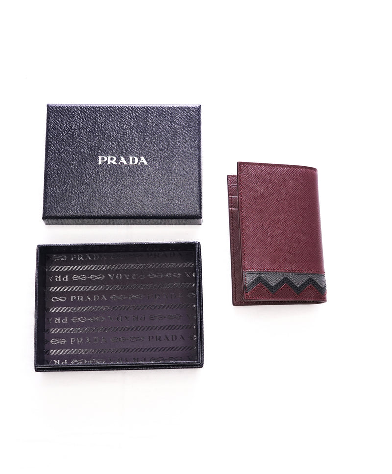 Saffiano Leather Wallet Prada