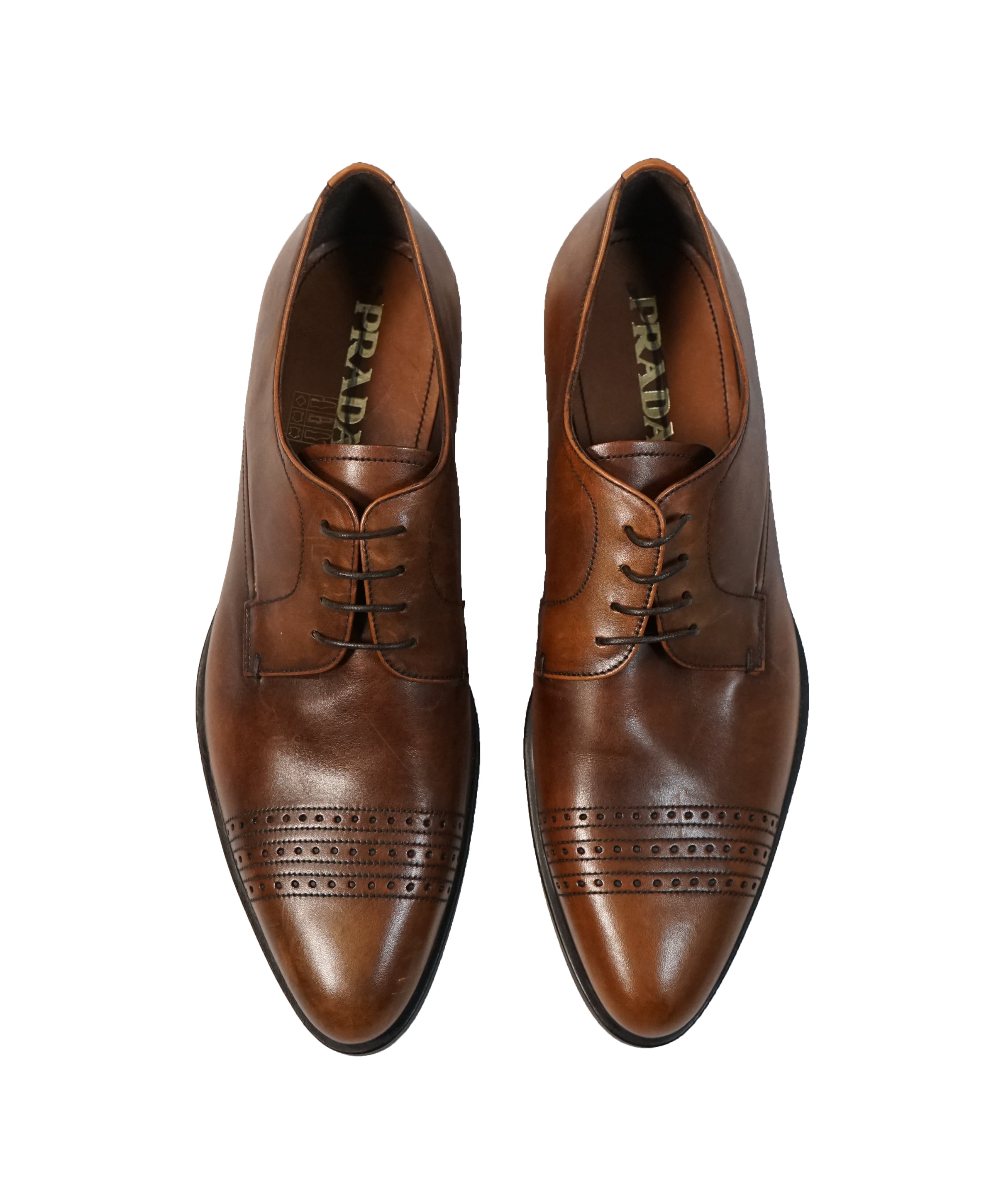 Dustin cap toe brogue oxford top