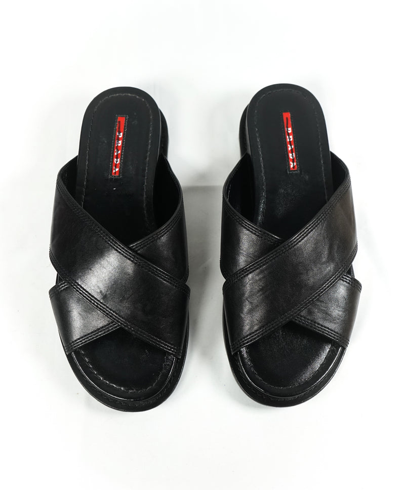 Prada linea rossa sandals hotsell