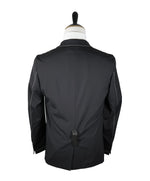PRADA - Light Unlined Wool Blazer Black With Contrast Stitching - 38R