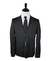 PRADA - Light Unlined Wool Blazer Black With Contrast Stitching - 38R
