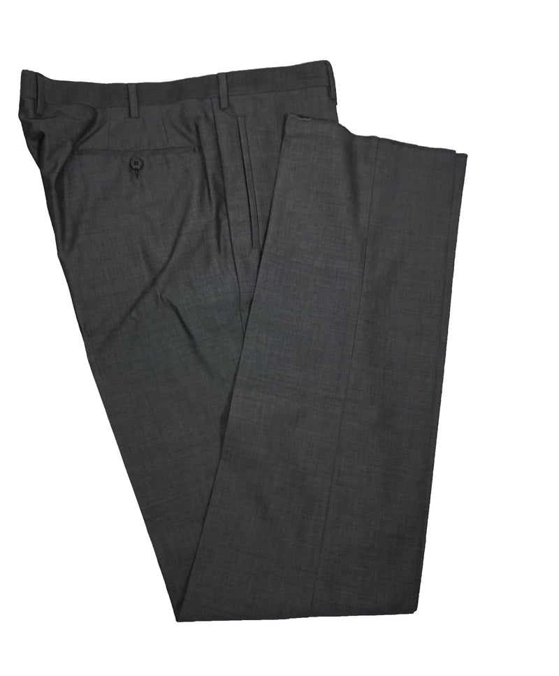 PRADA - Textured Gray Birdseye Wool & Cotton Light Weight Suit - 46R