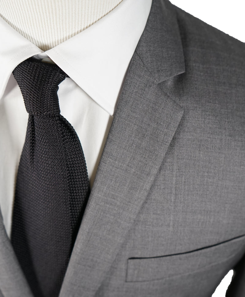 PS PAUL SMITH - Gray Skinny Lapel Modern Suit - 42R