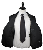 RALPH LAUREN BLACK LABEL - Black Semi-Lined Light Weight Summer Suit - 40L