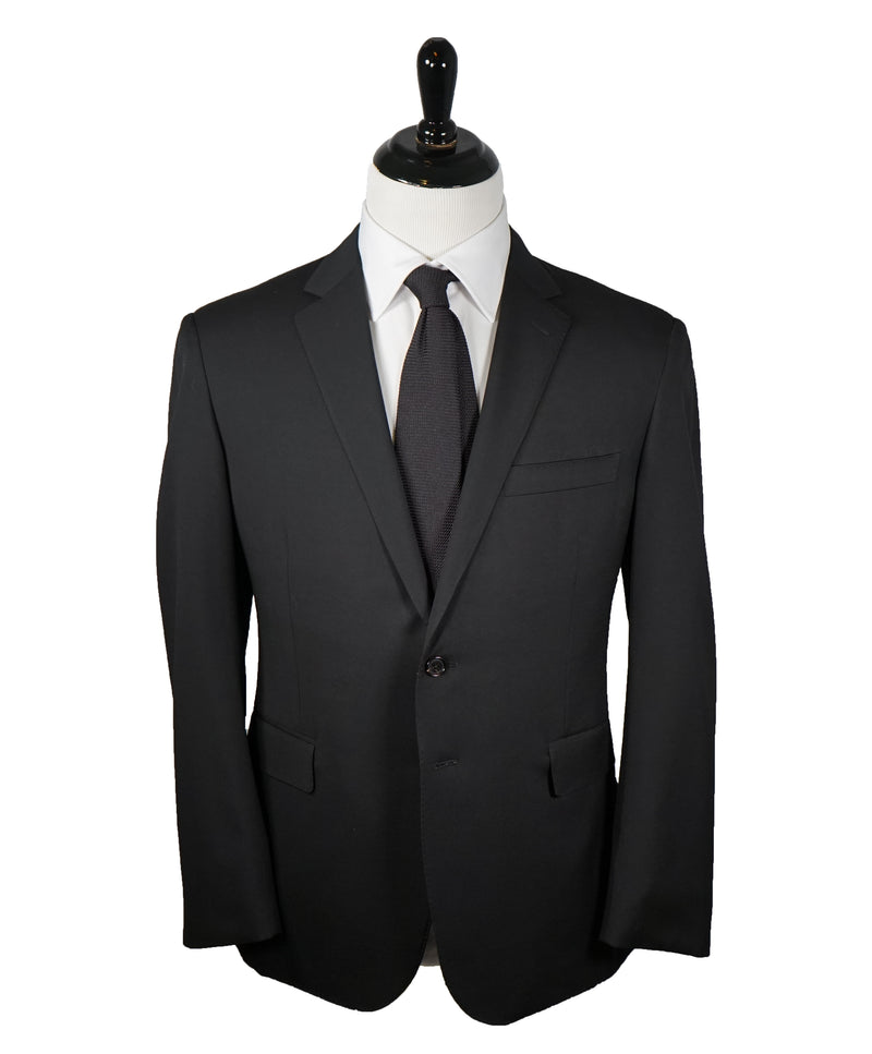 RALPH LAUREN BLACK LABEL - Black Semi-Lined Light Weight Summer Suit - 42S