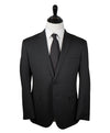 RALPH LAUREN BLACK LABEL - Black Semi-Lined Light Weight Summer Suit - 40L