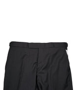 RALPH LAUREN BLACK LABEL - Gray Dress Pants With Side Tabs - 31W