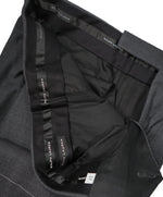 RALPH LAUREN BLACK LABEL -  Gray Dress Pants With Side Tabs - 31W