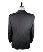 RALPH LAUREN BLUE LABEL - Gray Birdseye Suit With Side Tabs - 44L