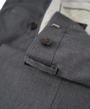 RALPH LAUREN GREEN LABEL - LAUREN Gray Wool Flat Front Dress Pants - 33W