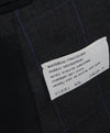 RALPH LAUREN PURPLE LABEL - Gray & Blue Plaid Windowpane “Anthony” Suit - 42L