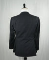 RALPH LAUREN PURPLE LABEL - Gray & Blue Plaid Windowpane “Anthony” Suit - 42L